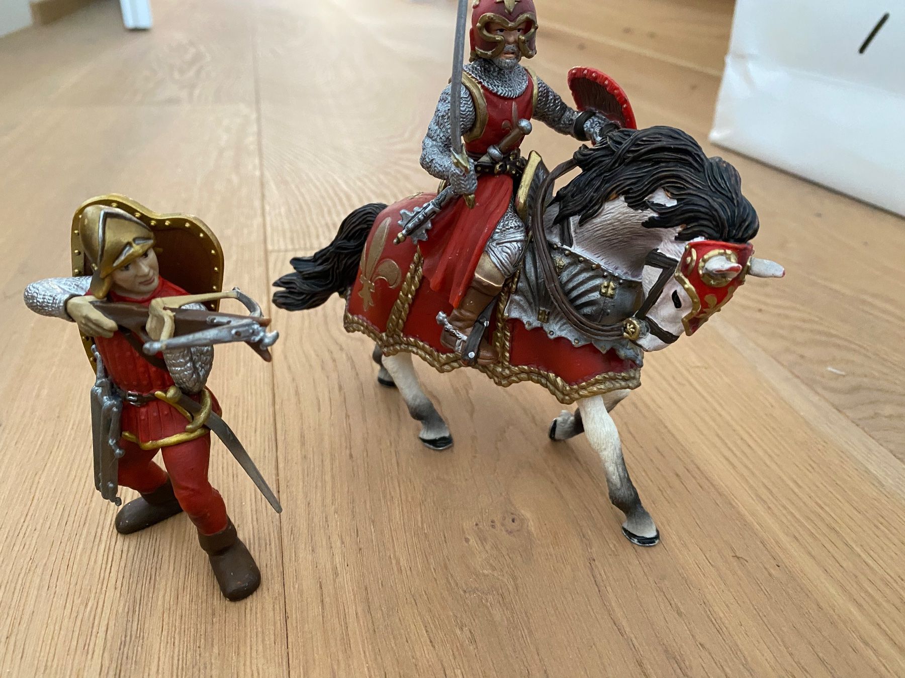 Schleich Figuren: Schleich Ritterfiguren – Gebraucht aus Baar von