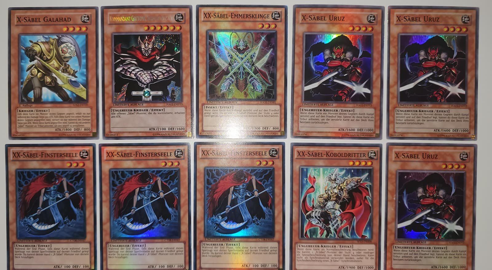 Yugioh Carte collezionabili: Yugioh Deck Sammlung X Säbel – Usato da Chur venduto da -NewERA- 2