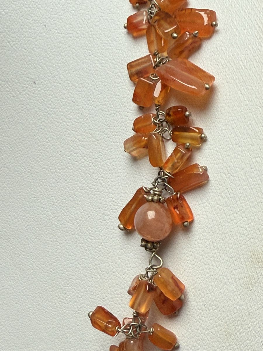 Catenine: Schöne Karneol Kette NEU – Nuovo e nell'imballaggio originale da Basel venduto da Chili007 3