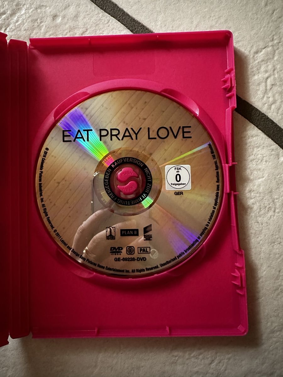 Tutti i DVDs: Eat Pray Love DVD mit Julia Roberts – Usato da Buchs AG venduto da tifena 2
