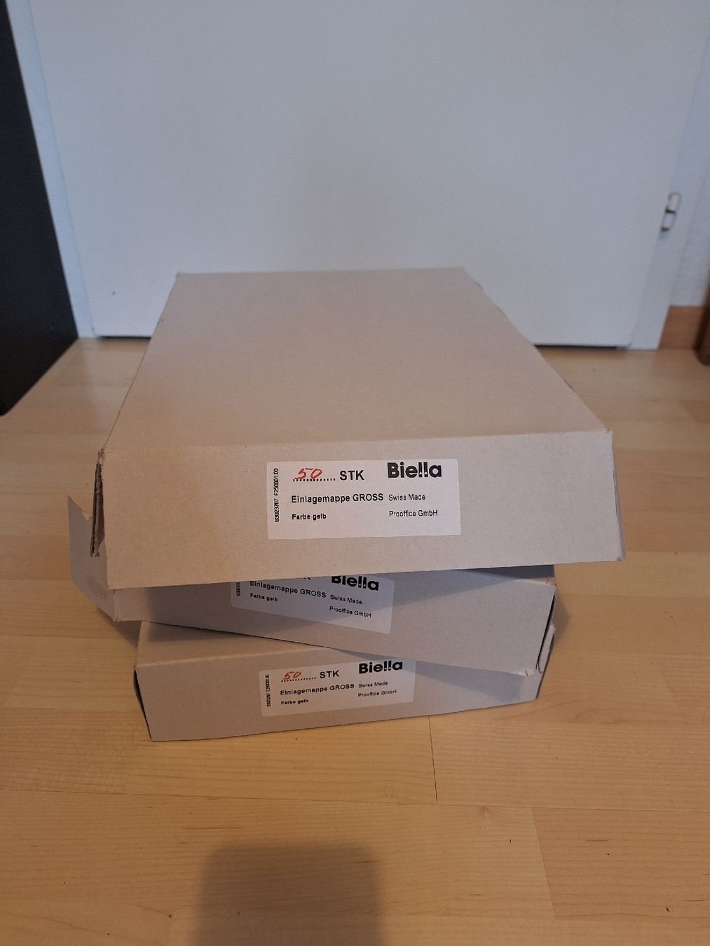 Biella Raccoglitori: 150 Biella Einlegemappen Gelb – Nuovo e nell'imballaggio originale da Ipsach venduto da nik_6hkj 2