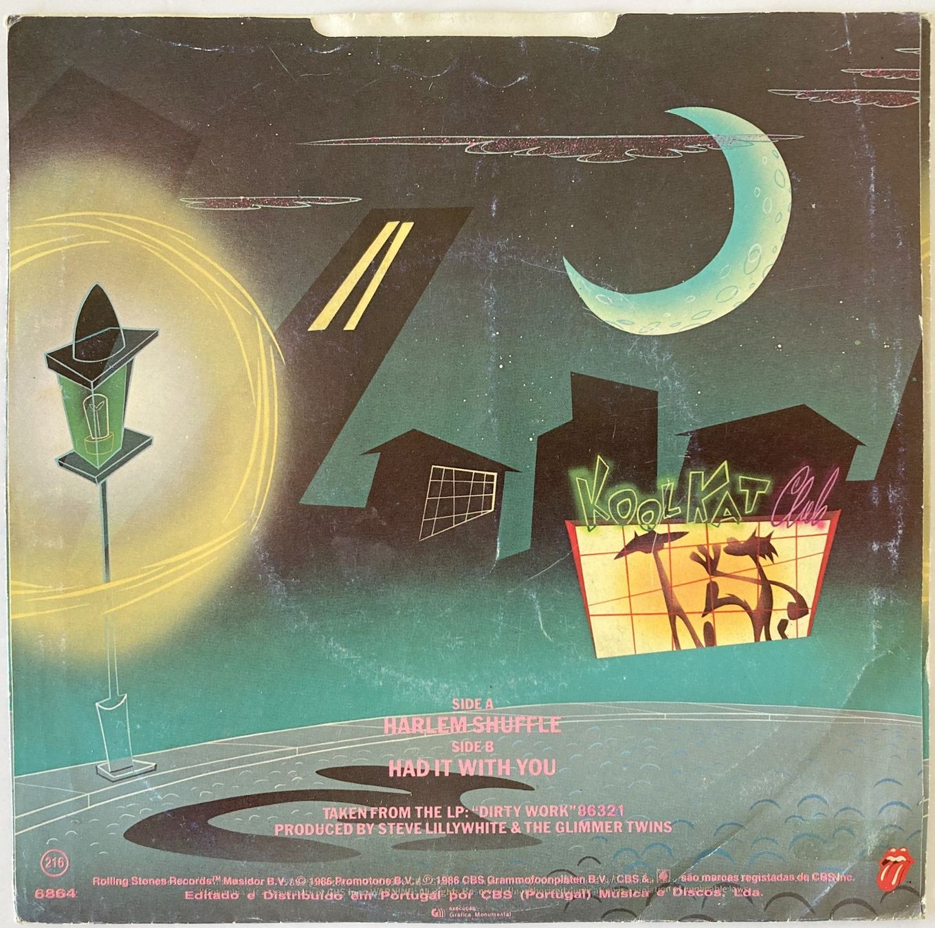 Dischi in vinile: ROLLING STONES - HARLEM SHUFFLE – Usato da Bottens venduto da hotter-than-hell 1
