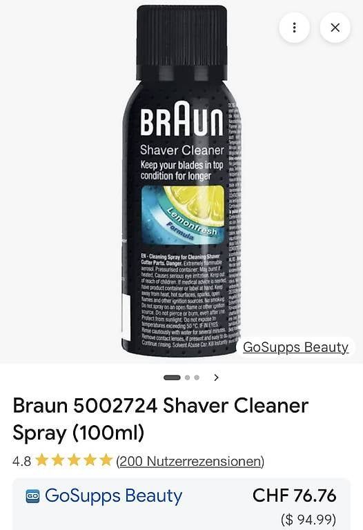 Rasoi & Lamette da barba: Braun Series 9 Pro – Usato da Maienfeld venduto da tobeyl2020 3