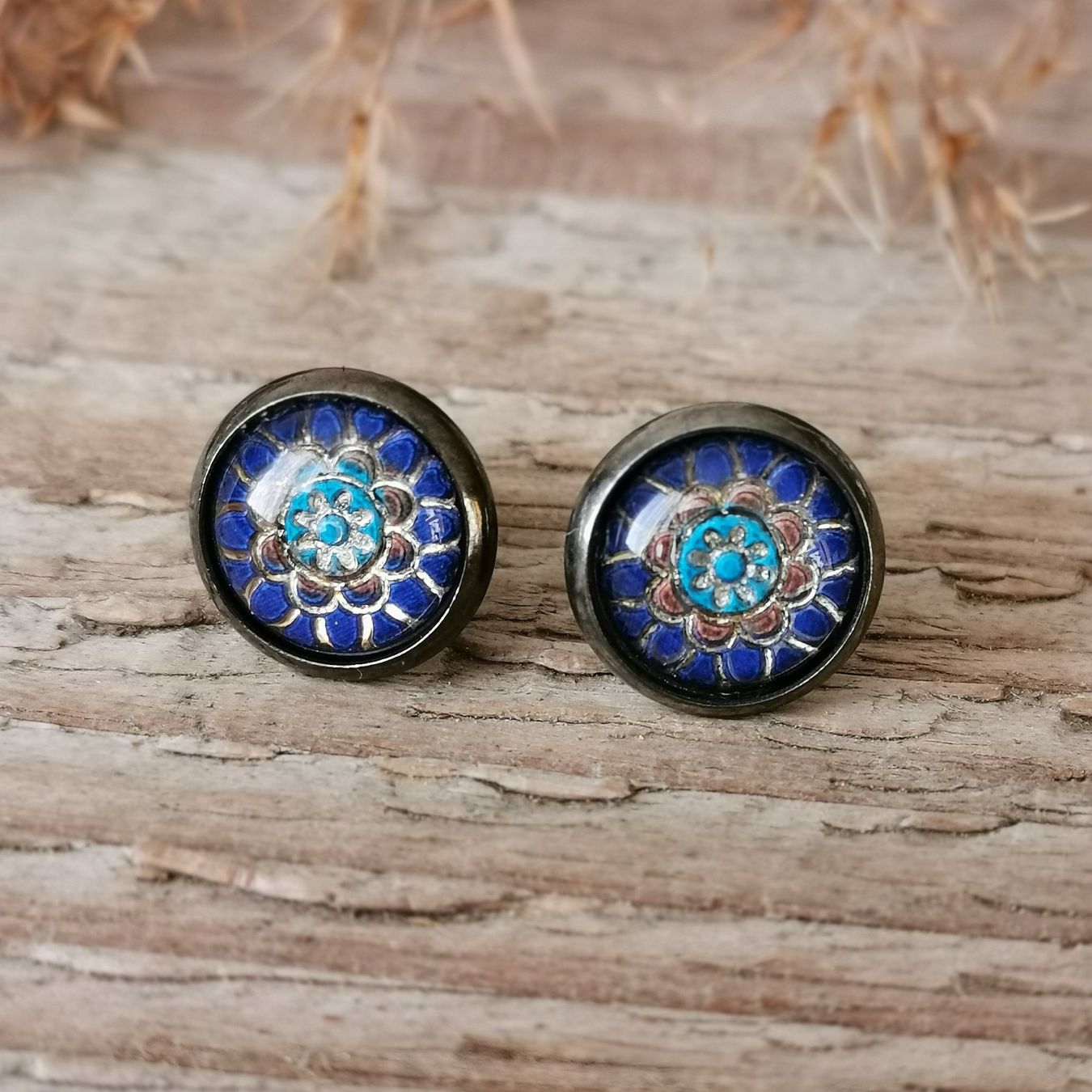 Orecchini pendenti & Orecchini a lobo: Ohrstecker Mandala – Nuovo e nell'imballaggio originale da Obergerlafingen venduto da Sigus