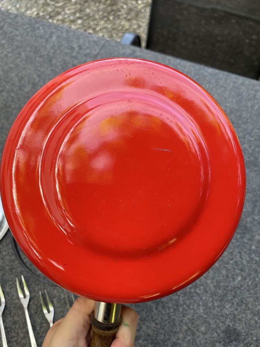 Appareils de cuisine: Fondue Set mit 4 Gabeln  – D'occasion à Niederbüren par poschti 5