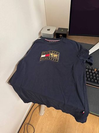 Tommy Hilfiger Premium Polo Shirt Schwarz  Größe L