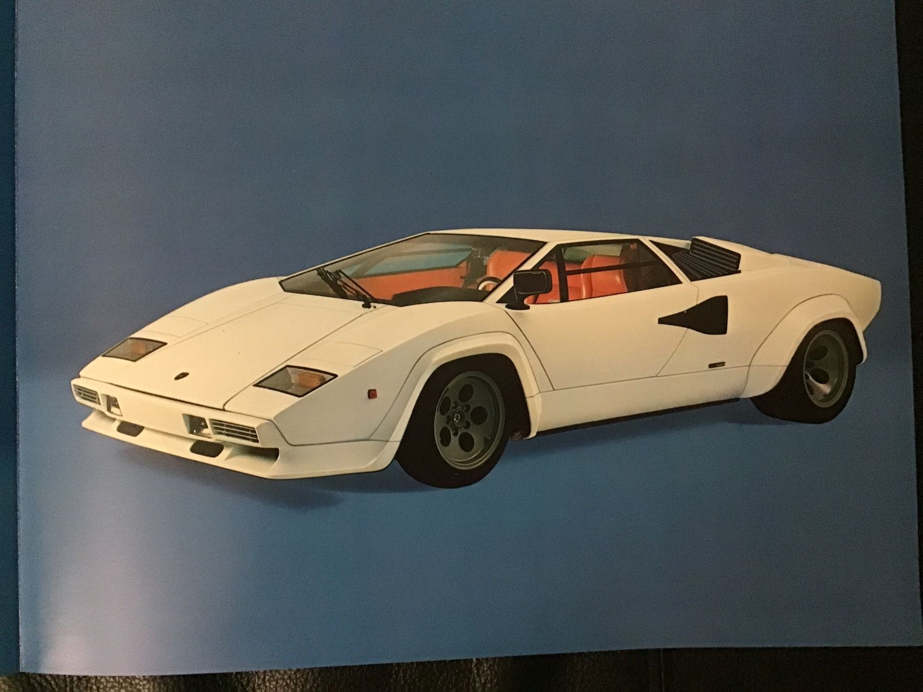 Lamborghini Dokumente: Lamborghini Countach LP 5000 quattrovalvole Prospekt 6 S. – Gebraucht aus Scherzingen von Starseller62 4
