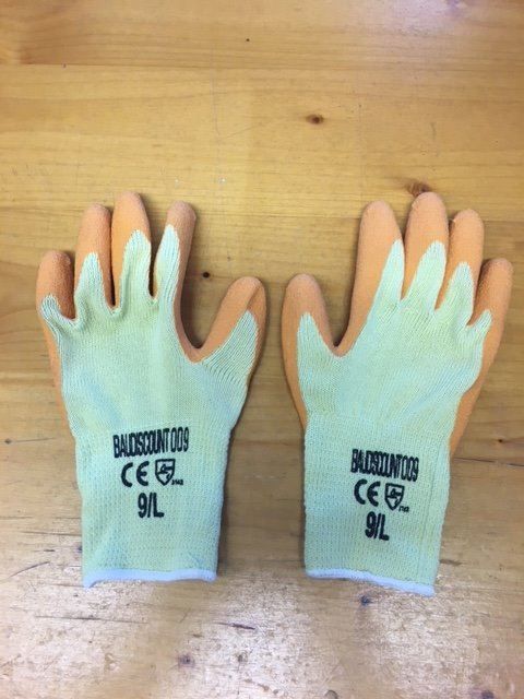 Guanti: Arbeits-Handschuhe mit Latexüberzug  9/L – Nuovo e nell'imballaggio originale da Zuzwil SG venduto da Dorian67 1