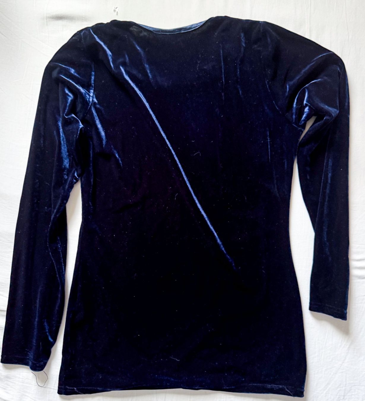 H&M Maglioni & Felpe: leichter Pullover elegant dunkelblau Plüsch – Usato da Biel/Bienne venduto da tim_pww5 2