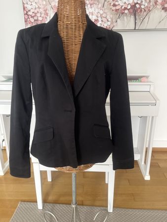 Schwarzer Blazer, Grösse 40, H&M