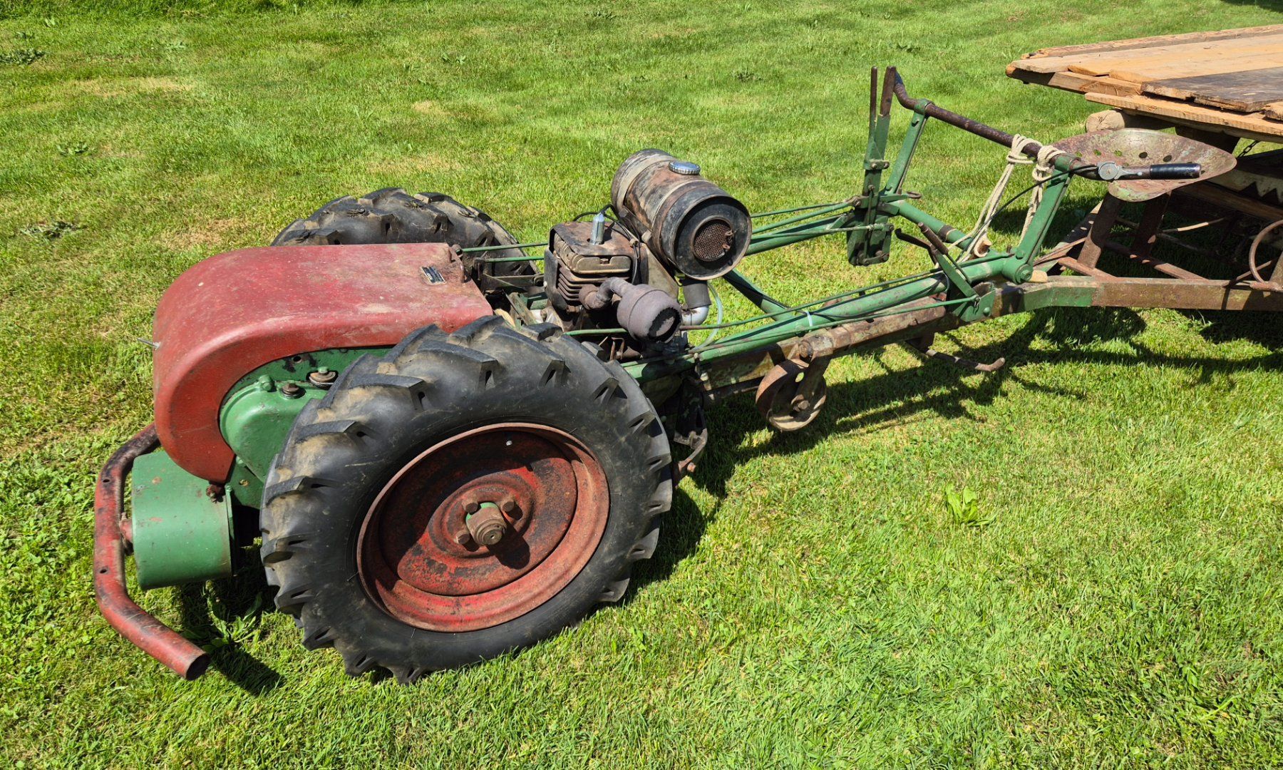 Tutte le macchine: Motor-Einachser mit Anhänger Bure-König – Usato da Reitnau venduto da chosli02 3