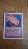 Magic the Gathering Feuerball Hexerei Karte guter Zustand
