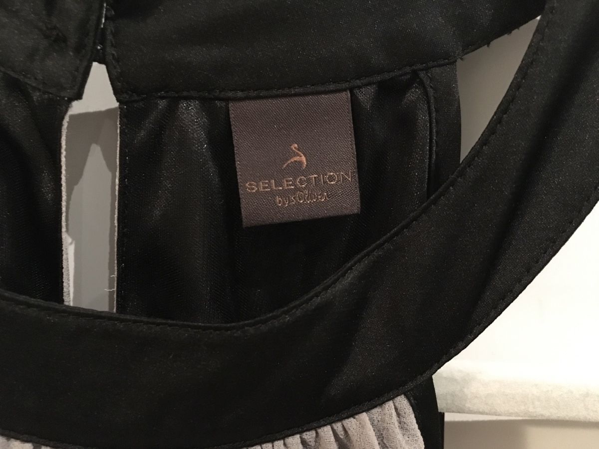 S.Oliver Tops: S. Oliver Selection Top elegant grau schwarz Grösse 34 – Gebraucht aus Oberrohrdorf von Desteny1 3