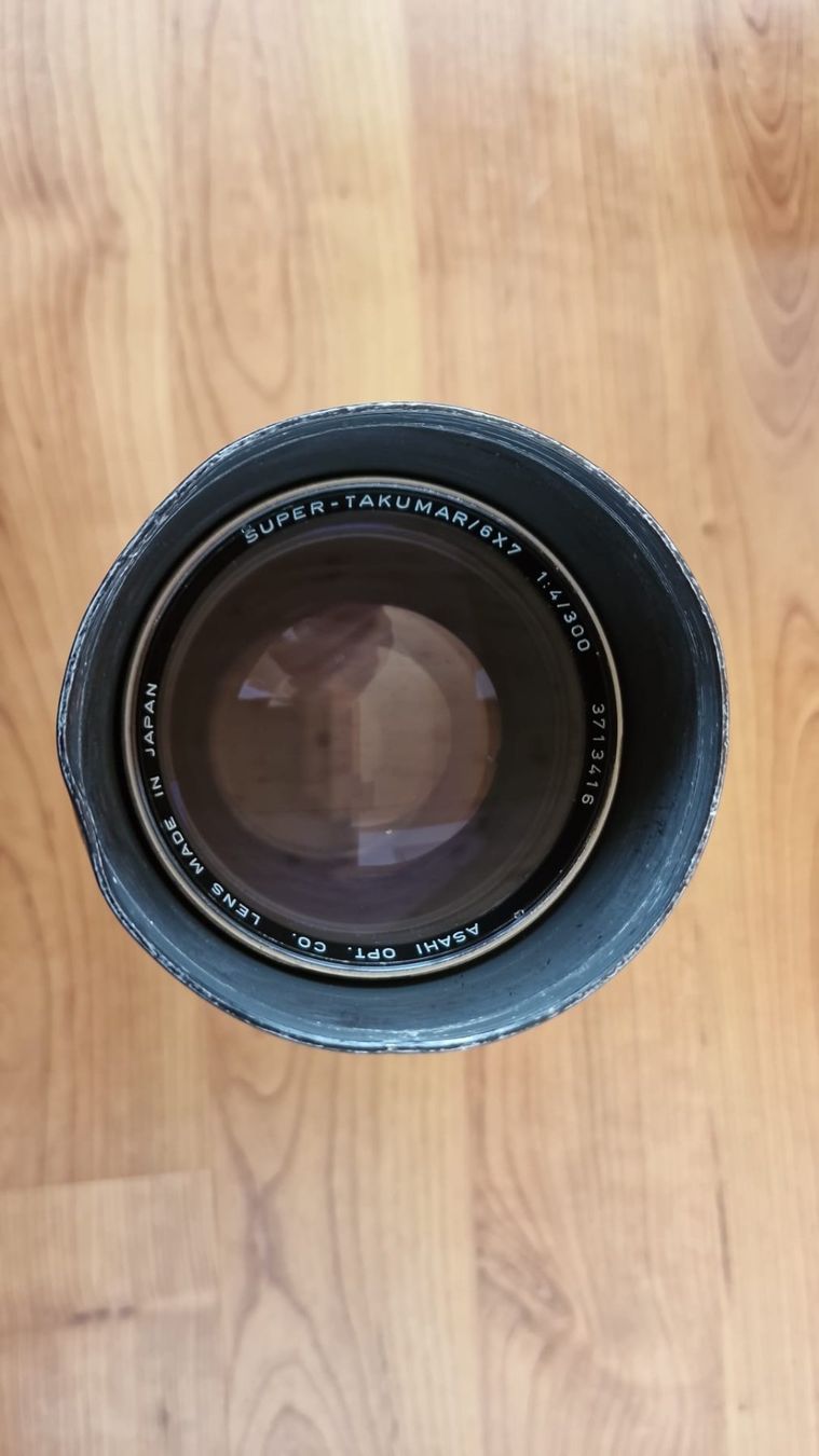 Pentax Obiettivi: Super-Takumar 300mm 1:4 Objektiv - 6x7 Mount – Usato da Vevey venduto da dreetje9 6