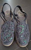 Espadrillas Toni Pons Origens, blu con paillettes, nr. 37