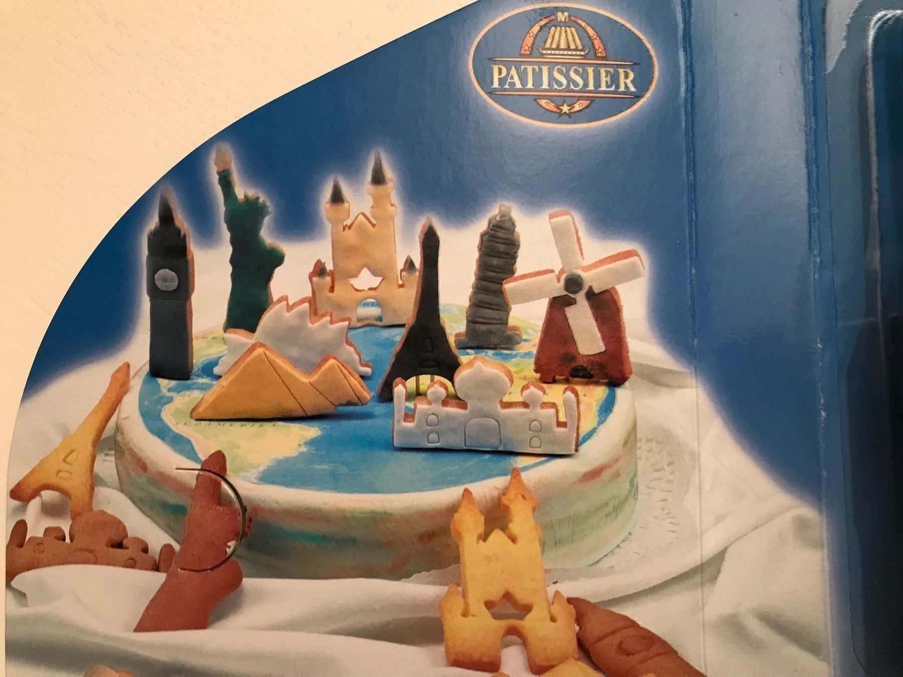 Migros Teglie da forno: Ausstecher-Set: weltberühmte Bauwerke – Nuovo e nell'imballaggio originale da Hünenberg See venduto da spartakus02 3