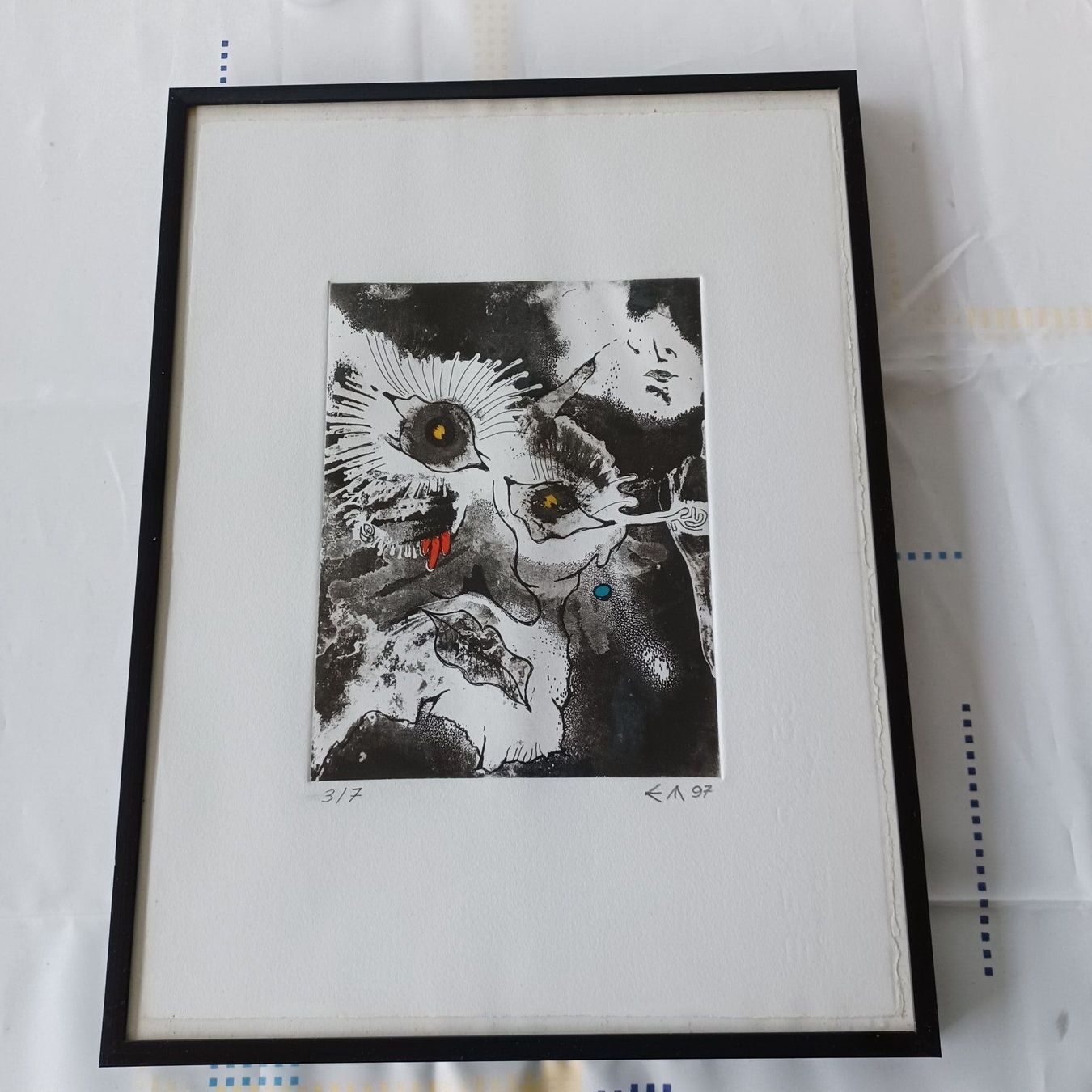 Grafica & Litografie: Litho signiert Erwin Moser 1938-2016 – Usato da Abtwil SG venduto da luupsy