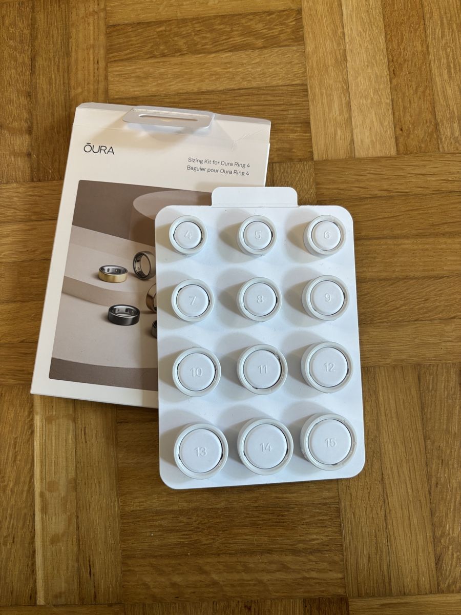 Oura Anelli: Oura Ring 4 Sizing Kit – Nuovo (secondo la descrizione) da Bern venduto da Vivacious 1
