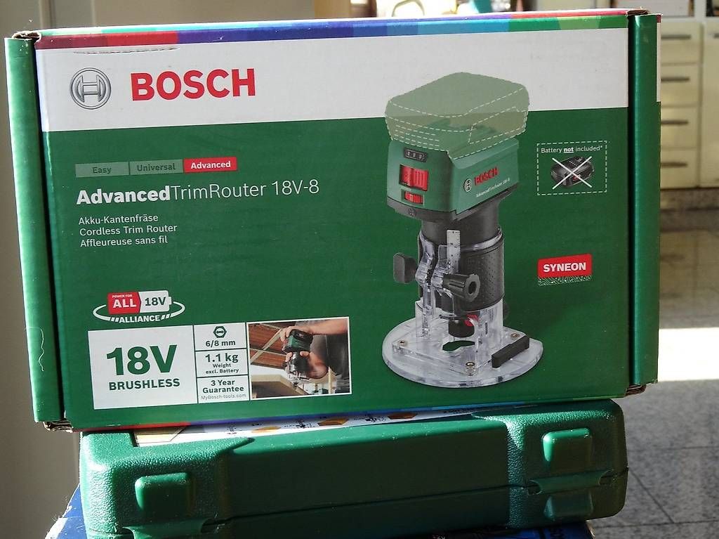 Bosch Alle Werkzeuge: Bosch AdvancedTrimRouter 18V NEU! – Neu und originalverpackt aus Buttisholz von buttiholli 1