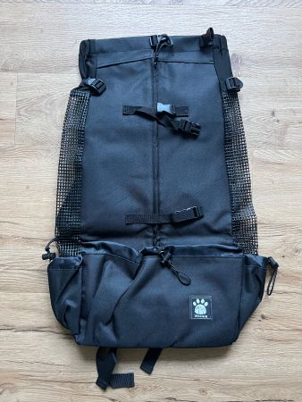 Hundetragetasche mit Kordelzug-Kopf-heraus-Design