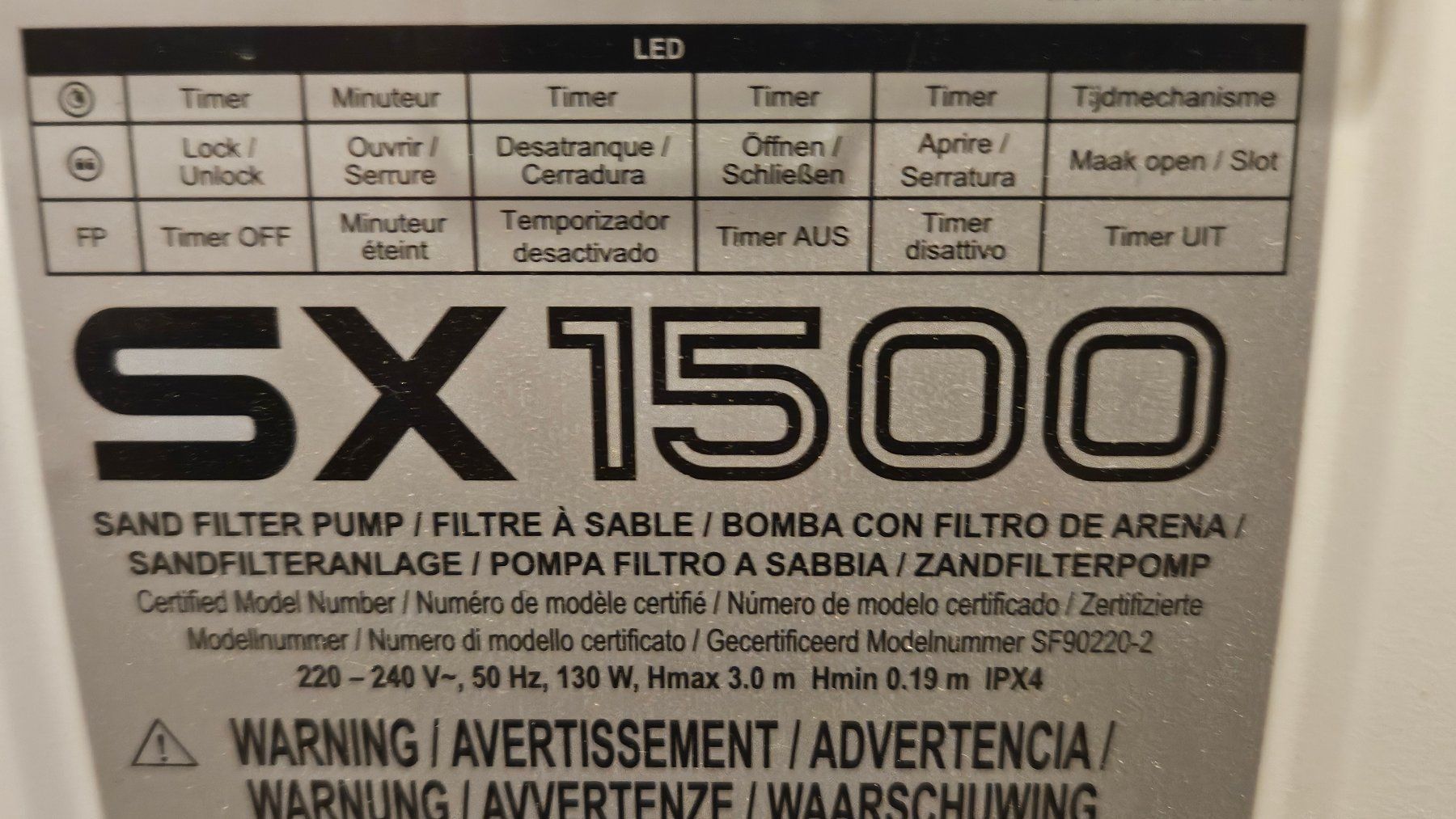 Intex Accessori per Piscine: Intex SX1500 - Sandfilterpumpe – Nuovo (secondo la descrizione) da Wohlen AG venduto da Flyaboveall 1