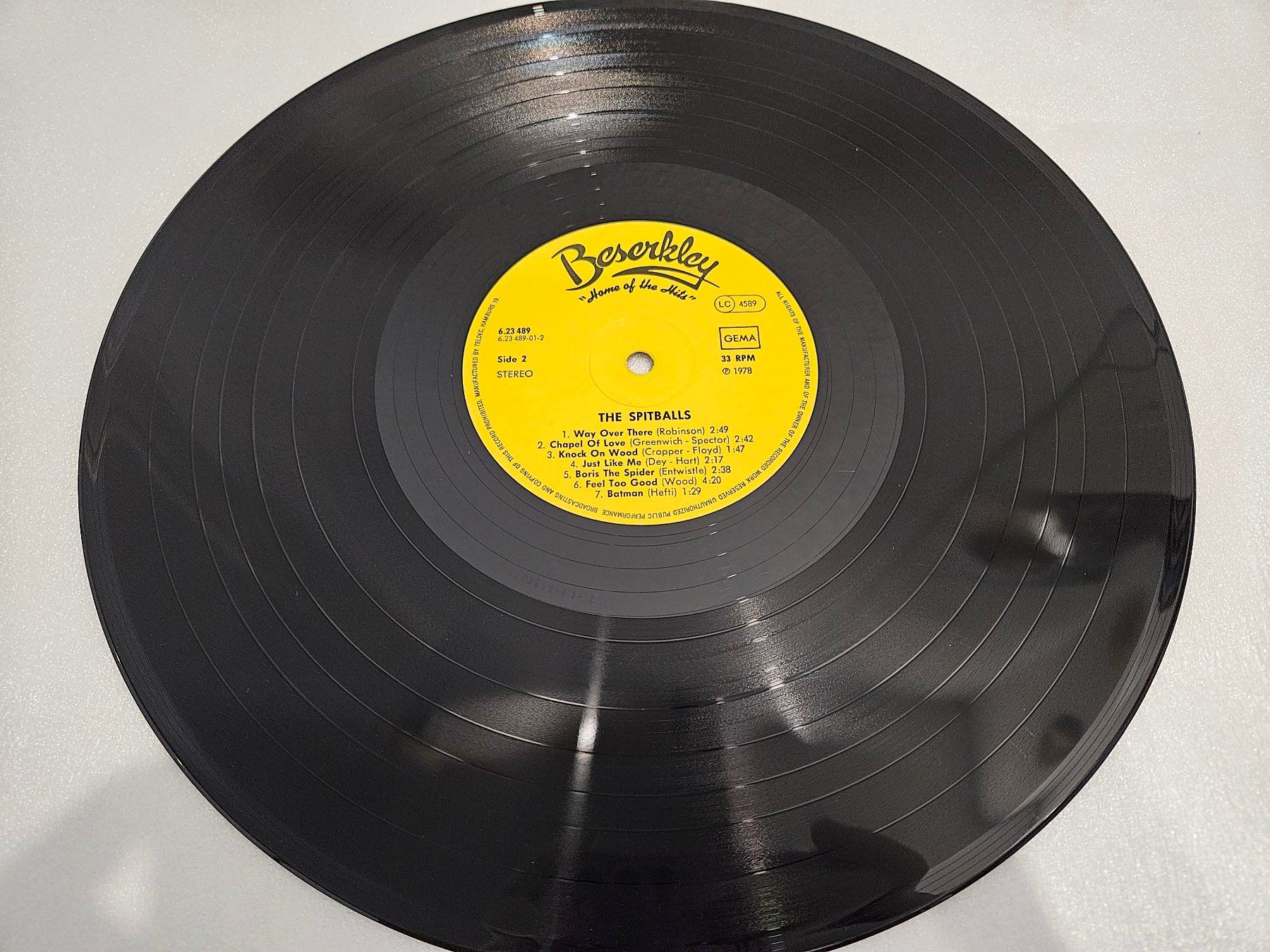 Dischi in vinile: The Spitballs – Spitballs – Usato da Uster venduto da Vinyl-Leidenschaft 7