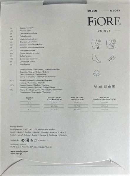Strümpfe & Strumpfhosen: Strumpfhose Fiore Sensual – Neu und originalverpackt aus Menziken von chianti10 1