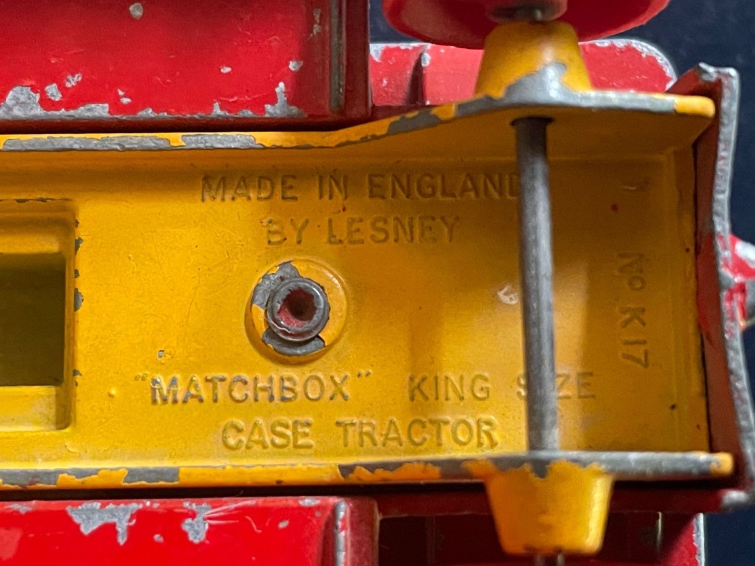 Matchbox Modellini d'auto: Matchbox King Size Case Tractor N° K 17 – Usato da Volketswil venduto da rubin74 6