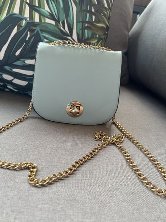 Umhängetasche, Baby blau