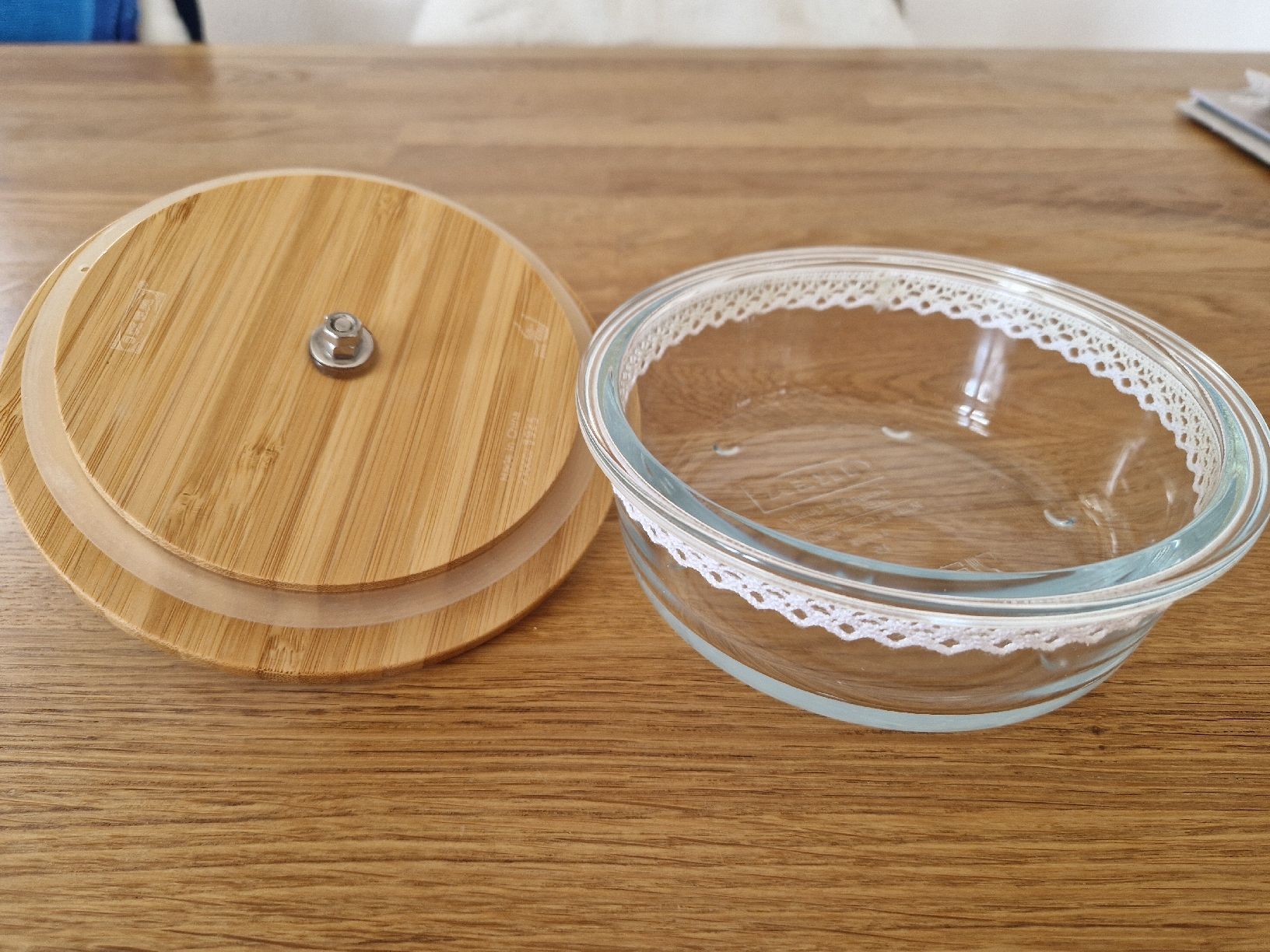 Ikea Tutte le decorazioni: IKEA Schälchen mit Deckel, Deko Spitze, Vintage Stil – Nuovo (secondo la descrizione) da Kulmerau venduto da Doene7 1