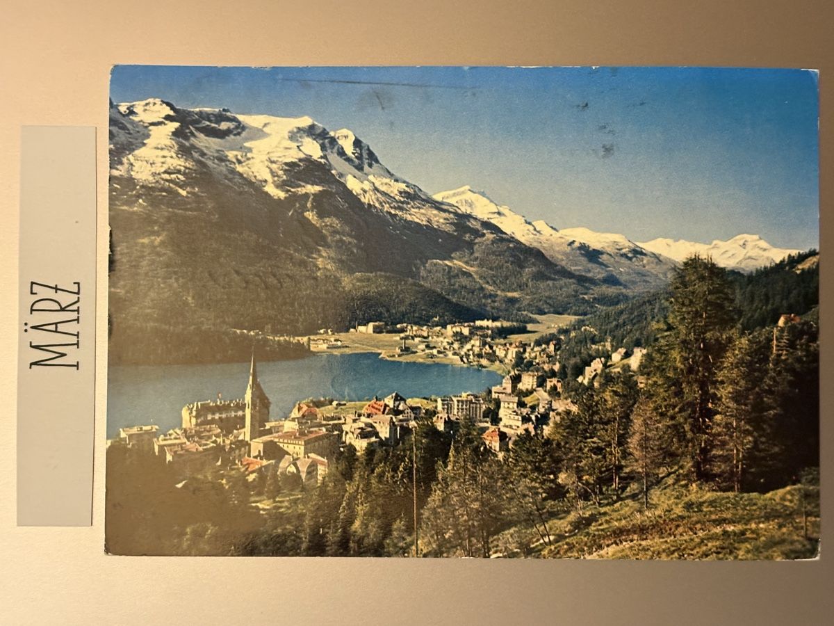 Cartoline postali: AK von St. Moritz – Usato da Rümlang venduto da Kartenpost1