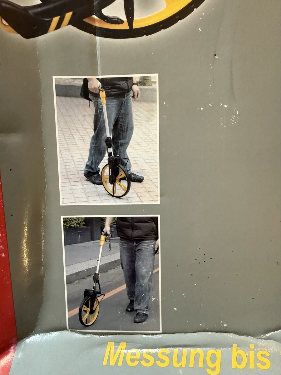 Mesurer: Asphalt Streckenmessgeraet wie neu mit Rucksack – Neuf (Voir description) à Menzengrüt par SC1973 5