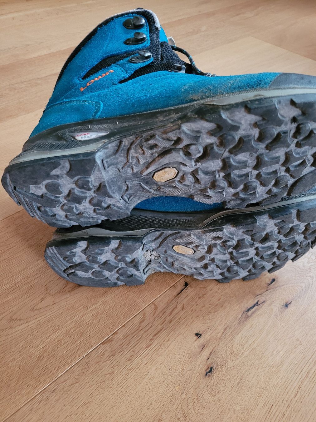 Lowa Damenschuhe: Wanderschuhe Lowa, blau, gebraucht – Gebraucht aus Büren NW von nie_k6382 5