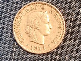 5 rappen 1914