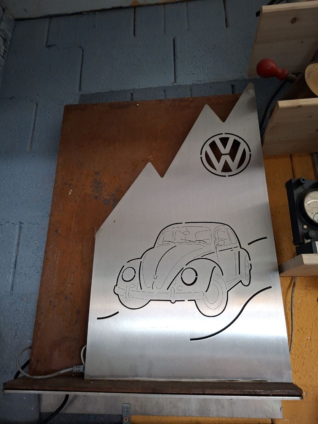 Tutte le decorazioni: VW Käfer Tafel – Nuovo (secondo la descrizione) da Schüpfheim venduto da Ireib0