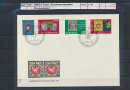 1971 NABA Basel - Sonderpostmarken, Sonderstempel
