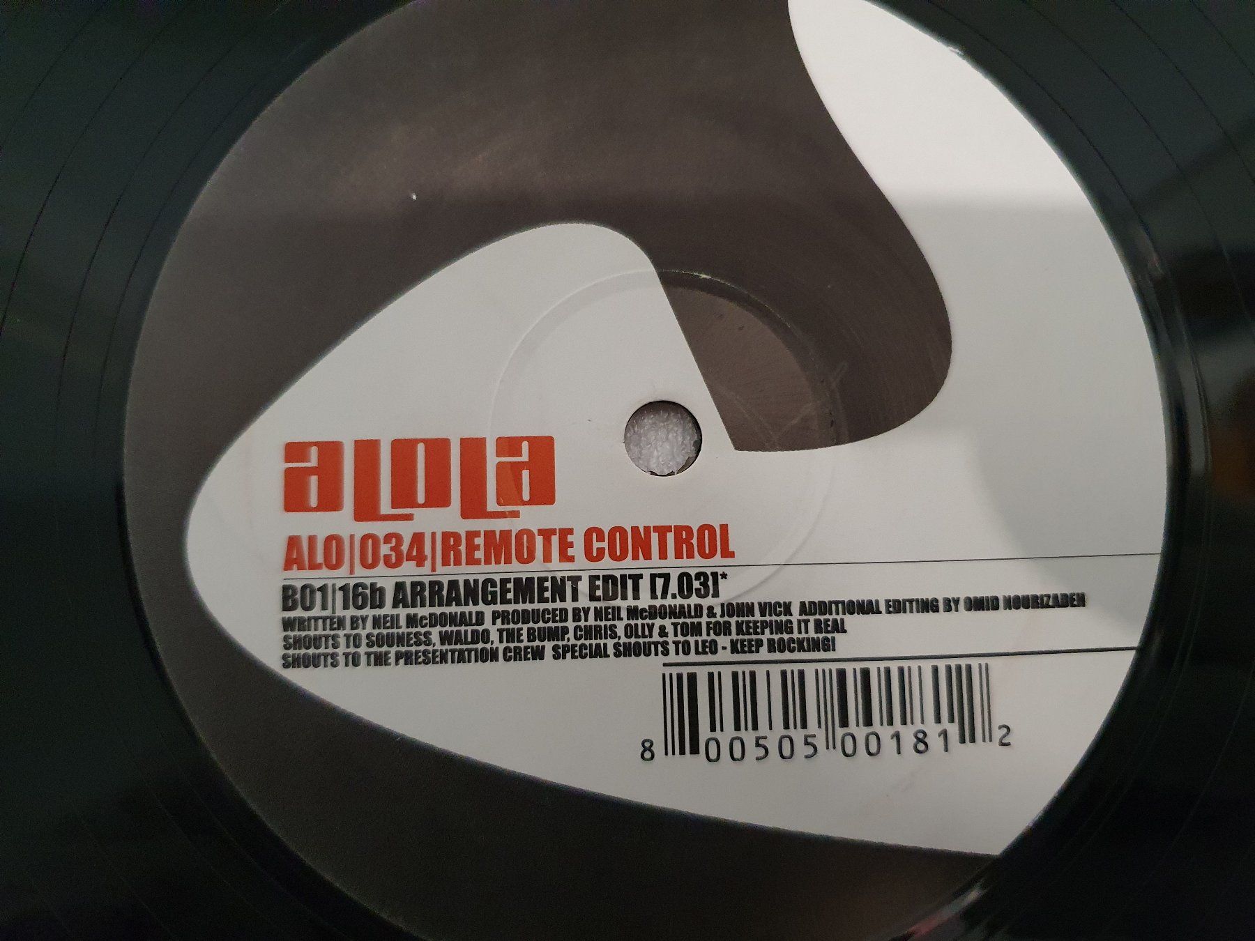 Schallplatten: Remote Control – Bruno (Progressive House, House) – Gebraucht aus Uster von Vinyl-Leidenschaft 5