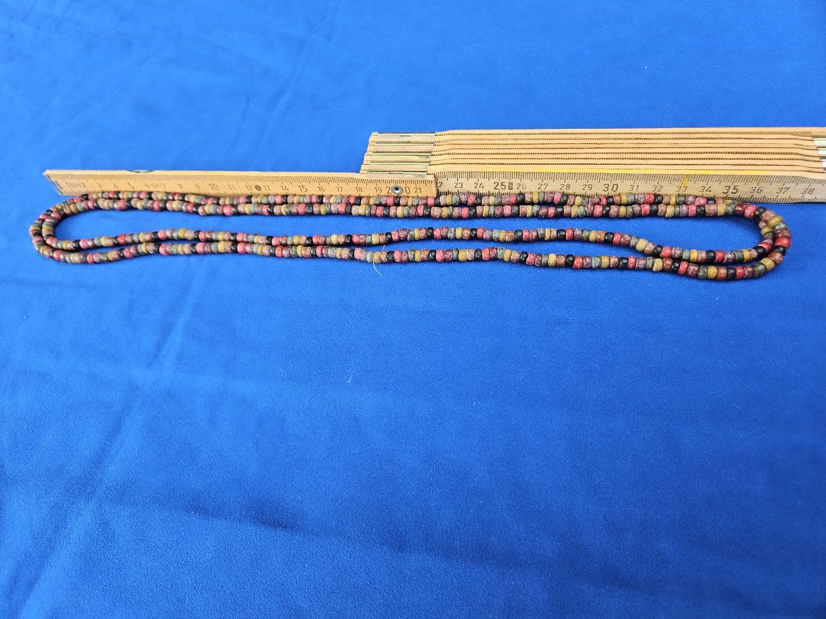 Ketten: Kette bunte Perlen Holz lang Vintage – Gebraucht aus Wettingen von Sk8ertomda 2
