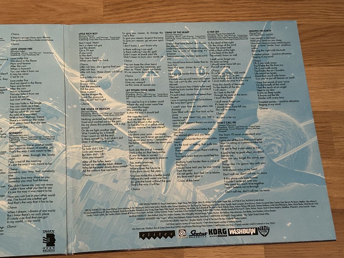 Schallplatten: ASIA. 1992. AQUA – Gebraucht aus Faulensee von Mizuno06 2