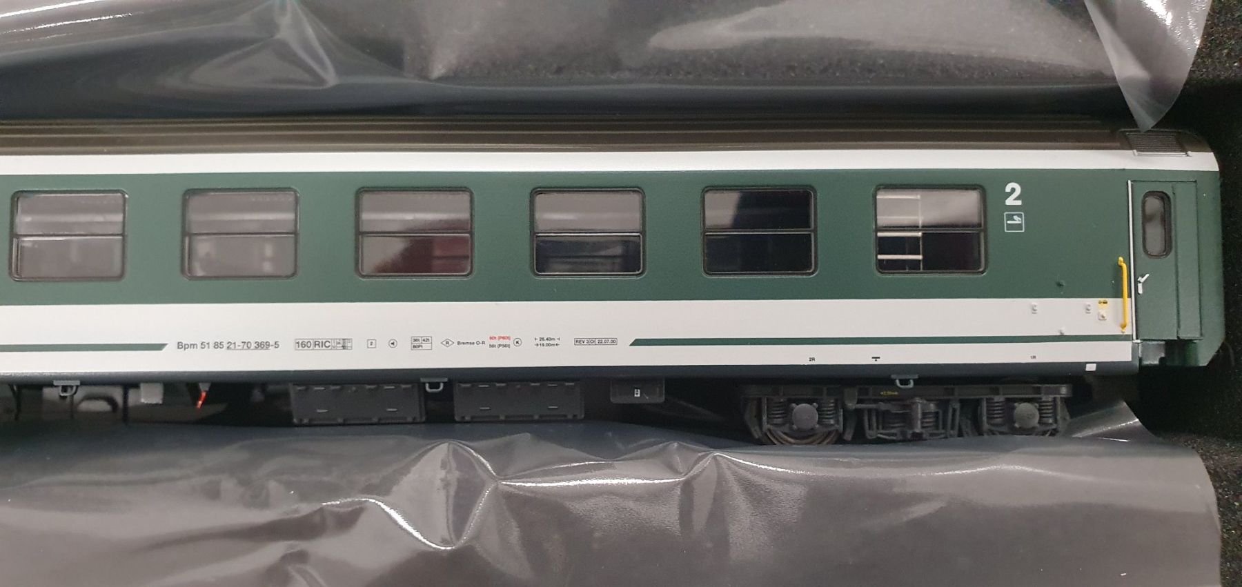 LS Models Modellini di ferrovie: LS Models 47214 SBB Set UIC-X Bpm RIC – Nuovo e nell'imballaggio originale da Würenlos venduto da juruth 6
