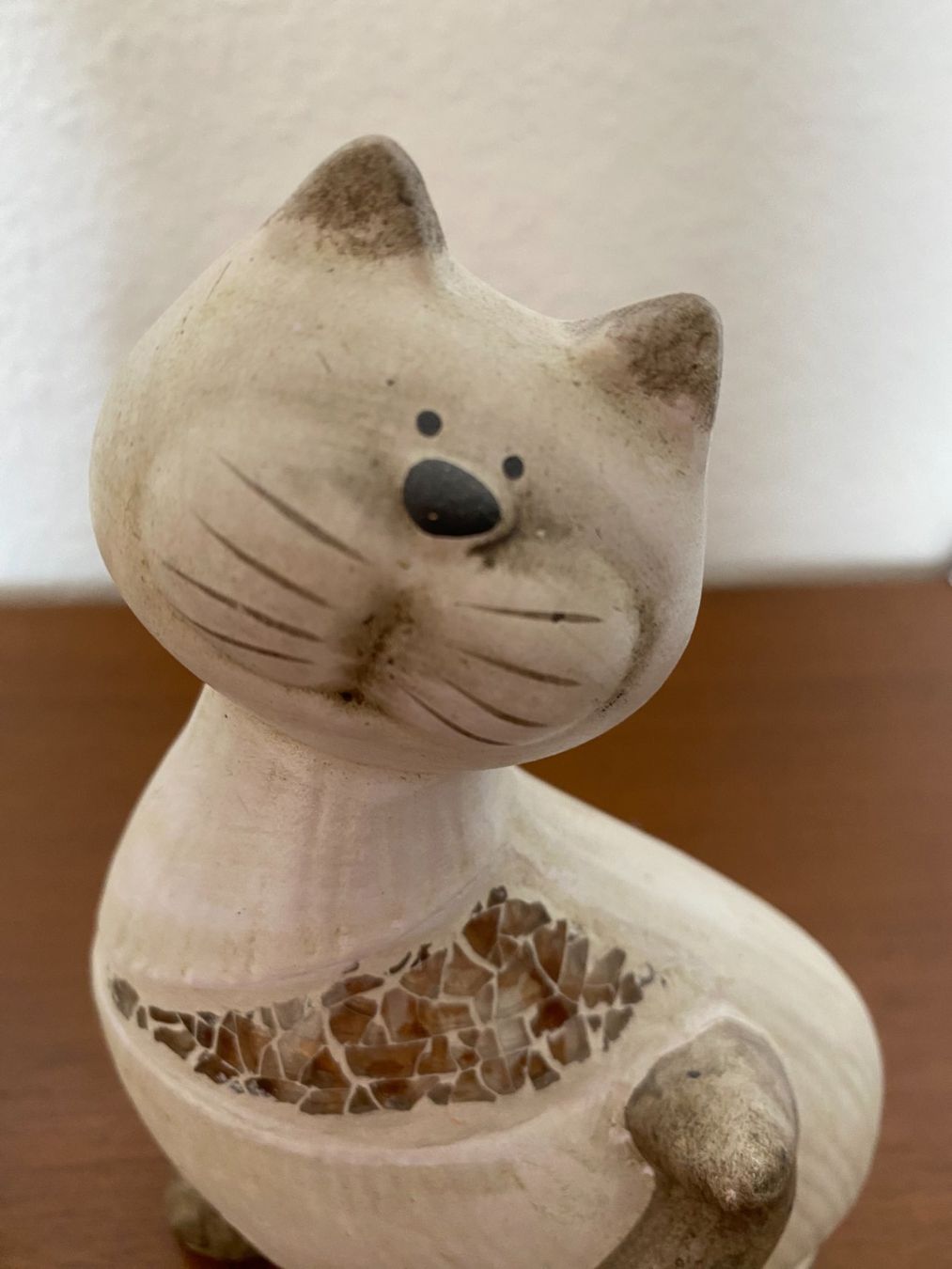 Statuette: Katzenmutter mit Katzenkind – Usato da Schlieren venduto da Trudyschoe 3