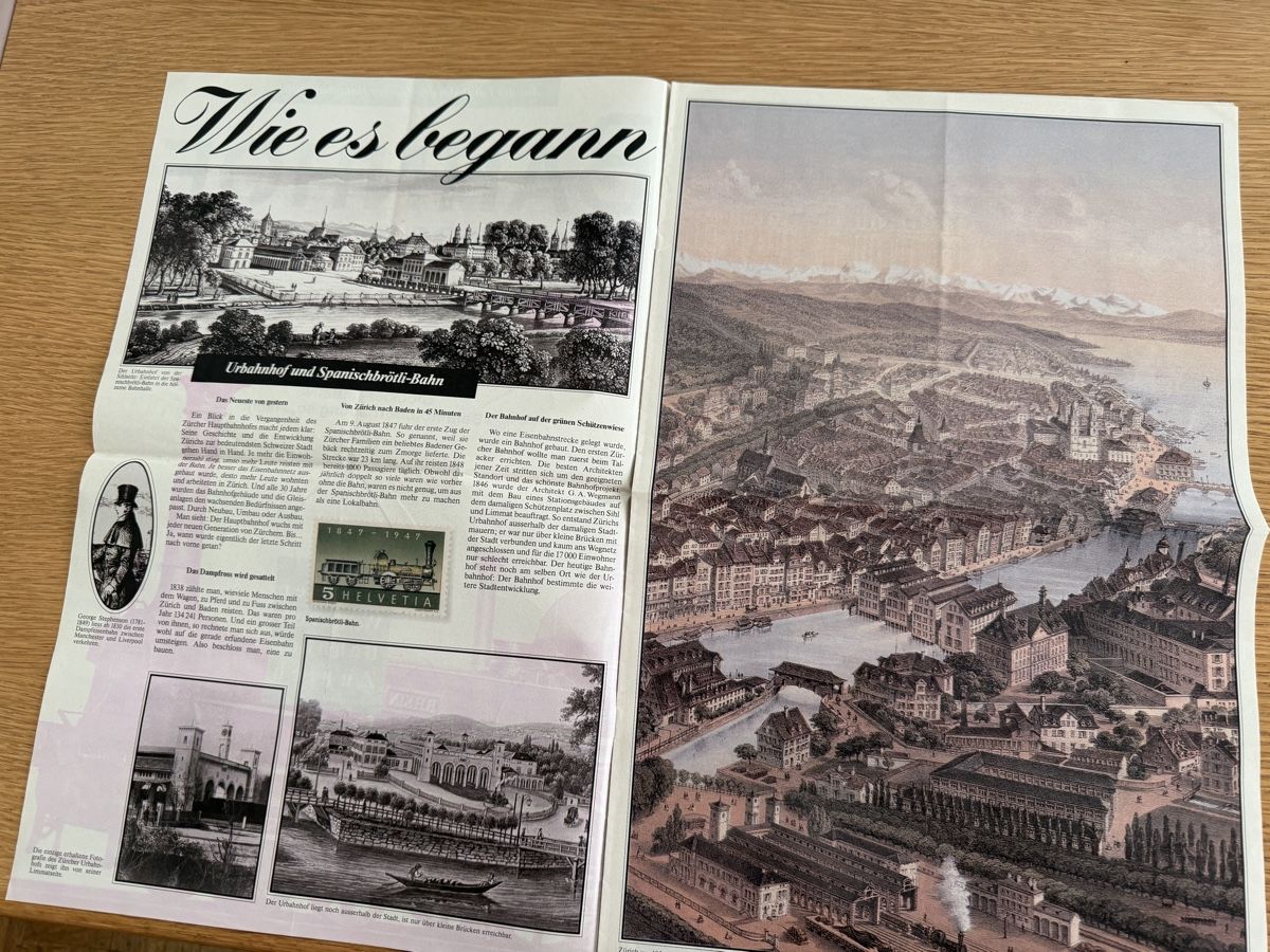 Riviste & Magazine: Bahnhofzeirung Zürich 1985 – Usato da Murgenthal venduto da Tina_4055 4