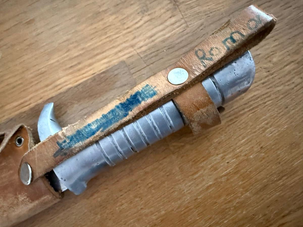 Posate: Antikes Jagdmesser Altes Messer Kampfmesser – Usato da Goldach venduto da Messerguru 5