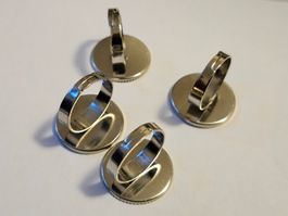 Ring Rohling basteln 4 Teile Größe einstellbar beliebig