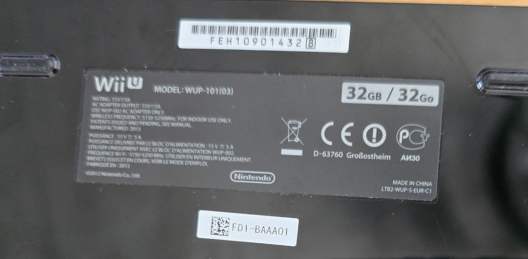 Nintendo Console: Konsole Nintendo Wii U Zelda Edition – Usato da Arisdorf venduto da slangel 1