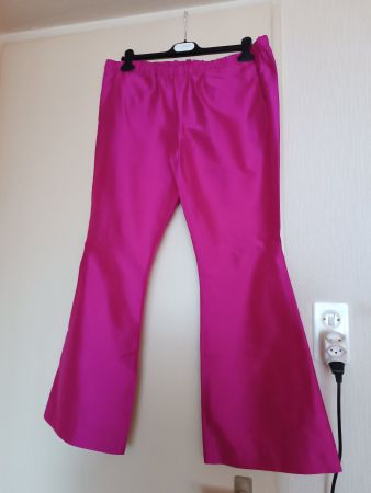 Seidenschlaghose für Damen pink