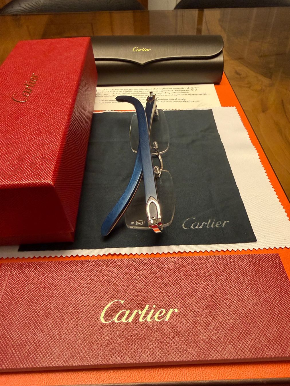 Brillen & Gläser: Cartier Bubinga Platin – Neu und originalverpackt aus Kilchberg ZH von Gugsan 5