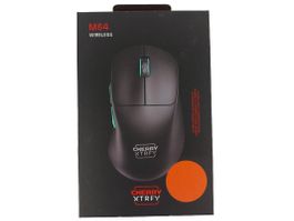 CHERRY xtrfy M64 Mouse (Wireless; Black)