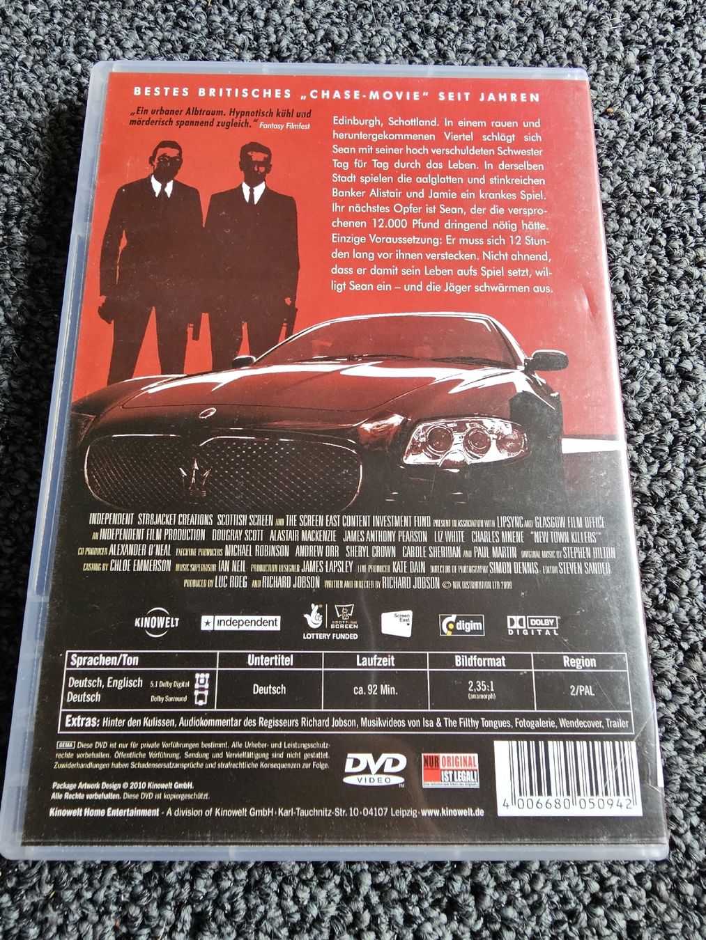 Tutti i DVDs: DVD New Town Killers(23208) – Usato da Ruswil venduto da jan_bxl5 1