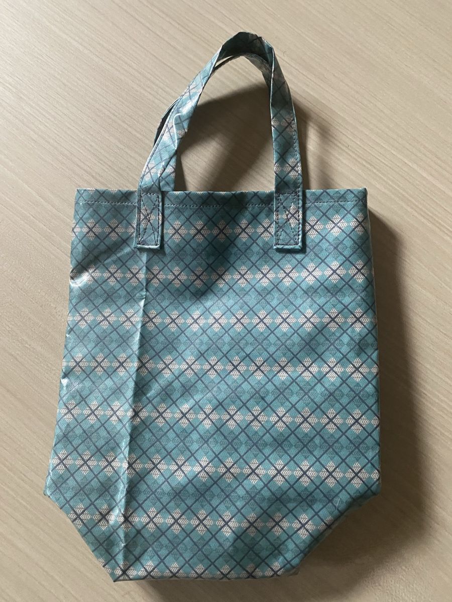 Borse: Upcycling Tasche Hellblau klein Format – Nuovo (secondo la descrizione) da Elgg venduto da aca_gg8x 2